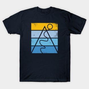 Mountain Sunset Vinatge T-Shirt